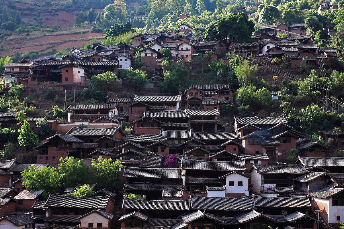 2009年5月,云南大理,千年白族村.***_***千年白族村——诺邓村全景+++