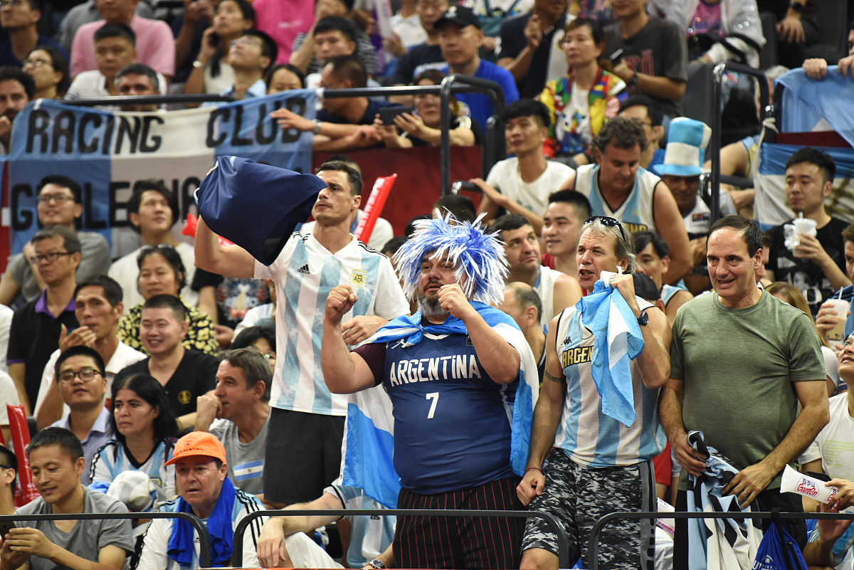 2019年9月6日,广东佛山,2019男篮世界杯小组赛次轮i组,阿根廷vs委内瑞