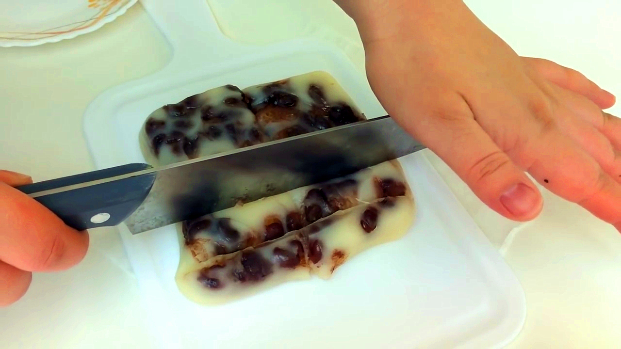 2分钟学会自制红豆糯米年糕,又软又Q弹,制作简单又健康值得一试