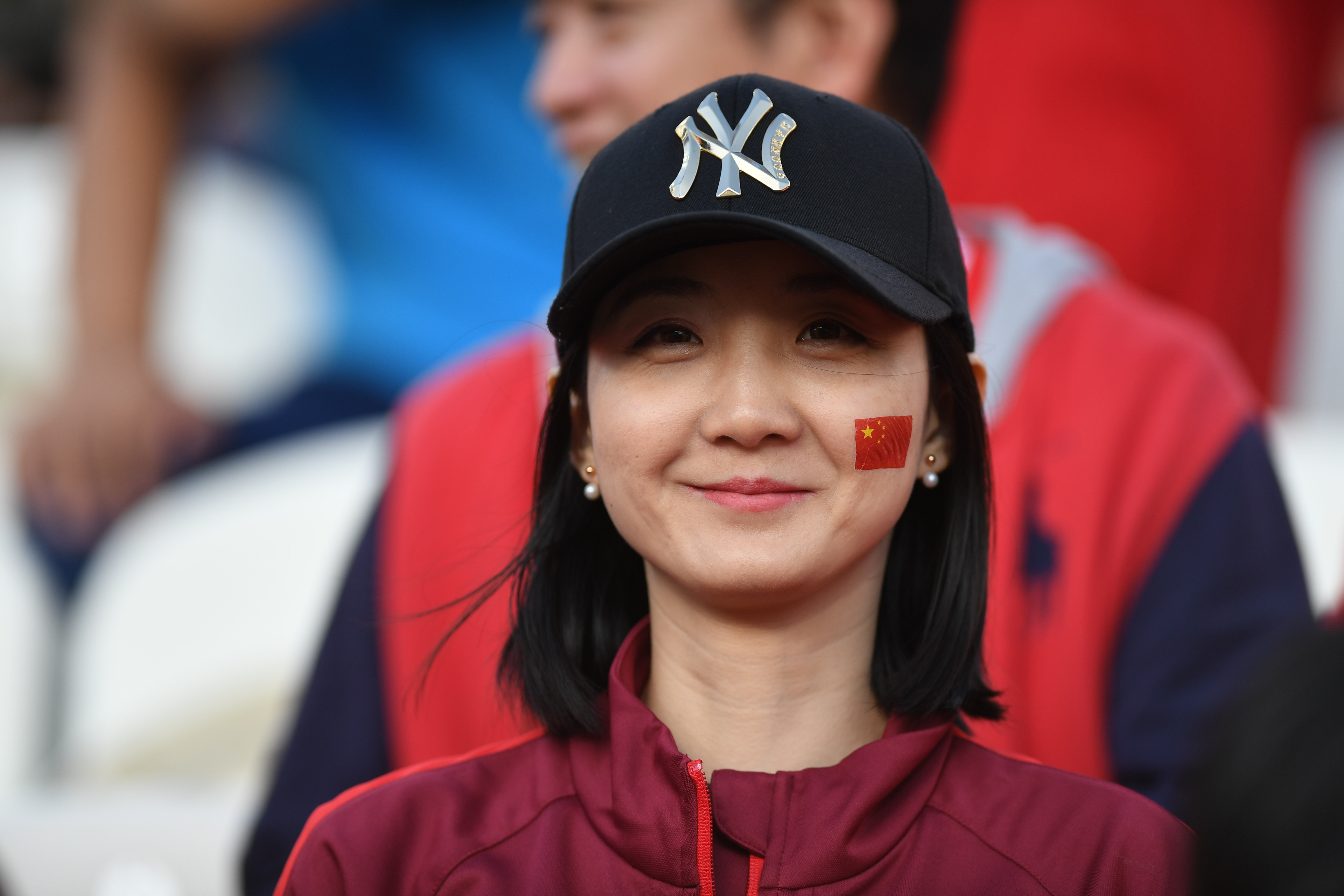 足球--小组赛:中国队对阵菲律宾队