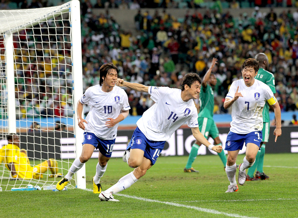 2010年6月22日,南非德班,2010<strong>世界</strong>杯b组末轮,尼日利亚vs韩国.