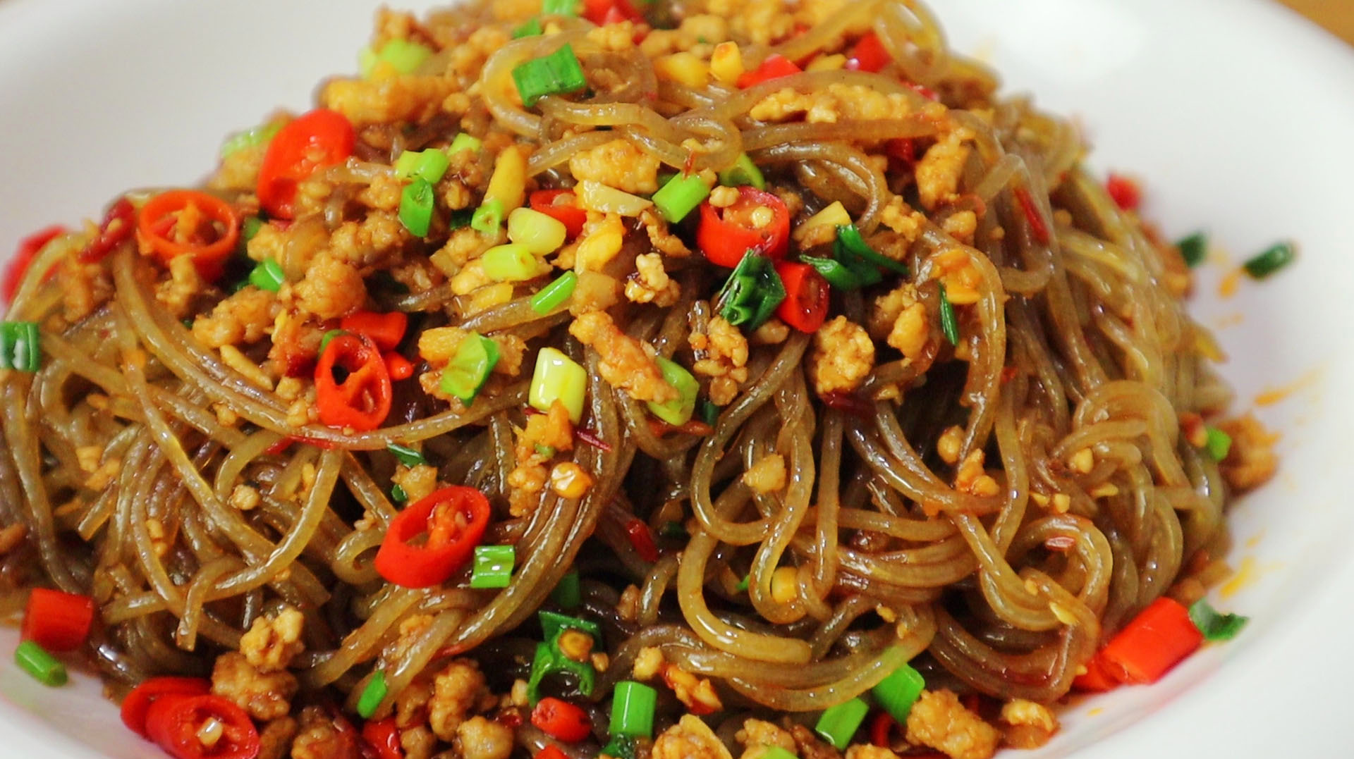 蚂蚁上树的正确做法,不坨不粘锅,香味十足,比吃肉还过瘾