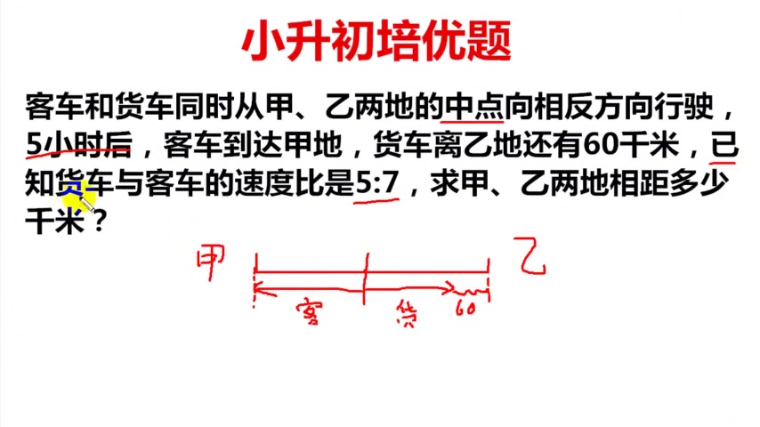 [图]小升初数学行程和比结合的问题如何进行快速解答这种方法很实用