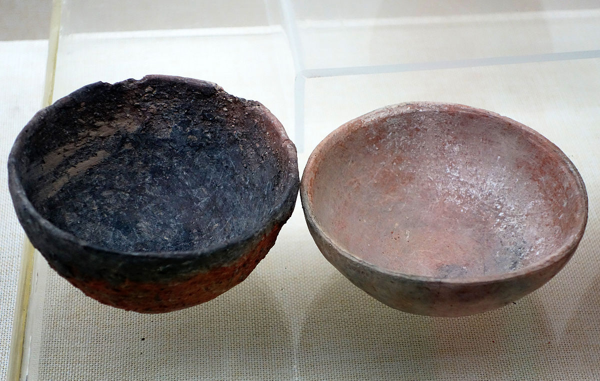 2016年11月25日,红陶碗,新石器时代,红山文化,赤峰征集,内蒙古师范大