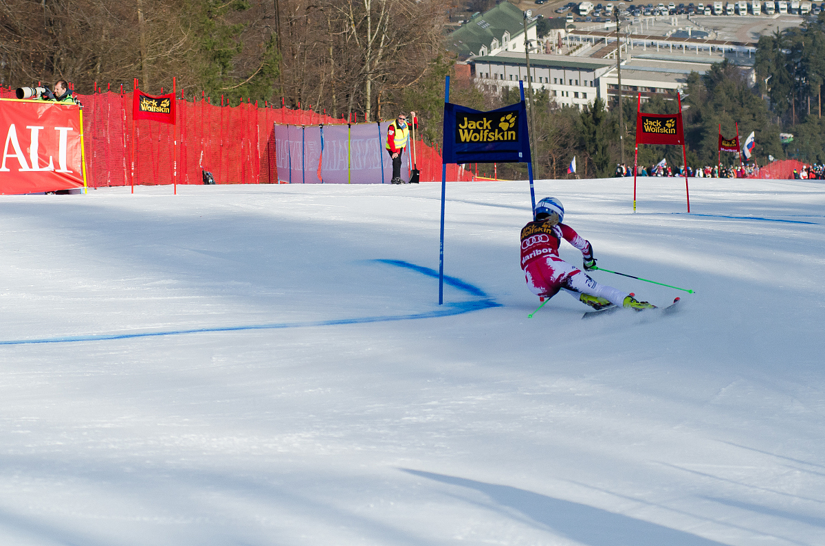 2015年2月22日,斯洛文尼亚马里博尔,2015马里博尔高山滑雪世界杯大回