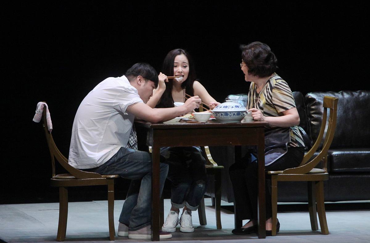2011年7月19日,北京,根据安妮宝贝的同名小说改编的话剧《七月与安生