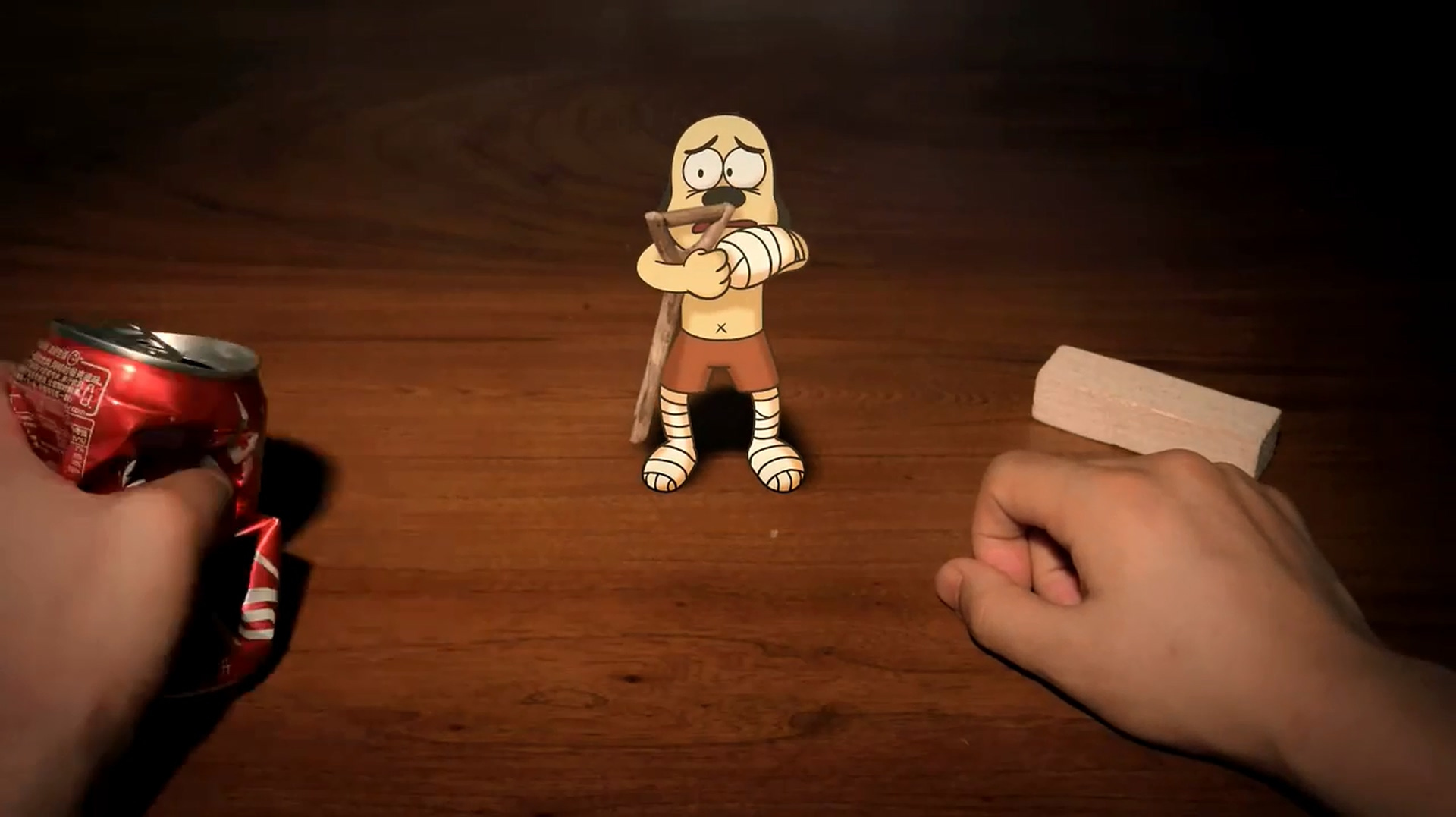 功夫兔与菜包狗:狗都被打残啦,还要做算术题,太惨了