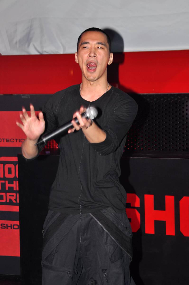 2010年9月15日,上海,运动腕表g-shock音乐派对在香港广场刘嘉玲的酒吧