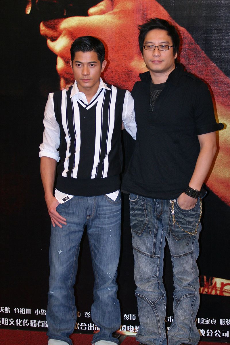 2007年9月25日,北京,电影《c+侦探》北京记者会举行.郭富城  导演彭顺