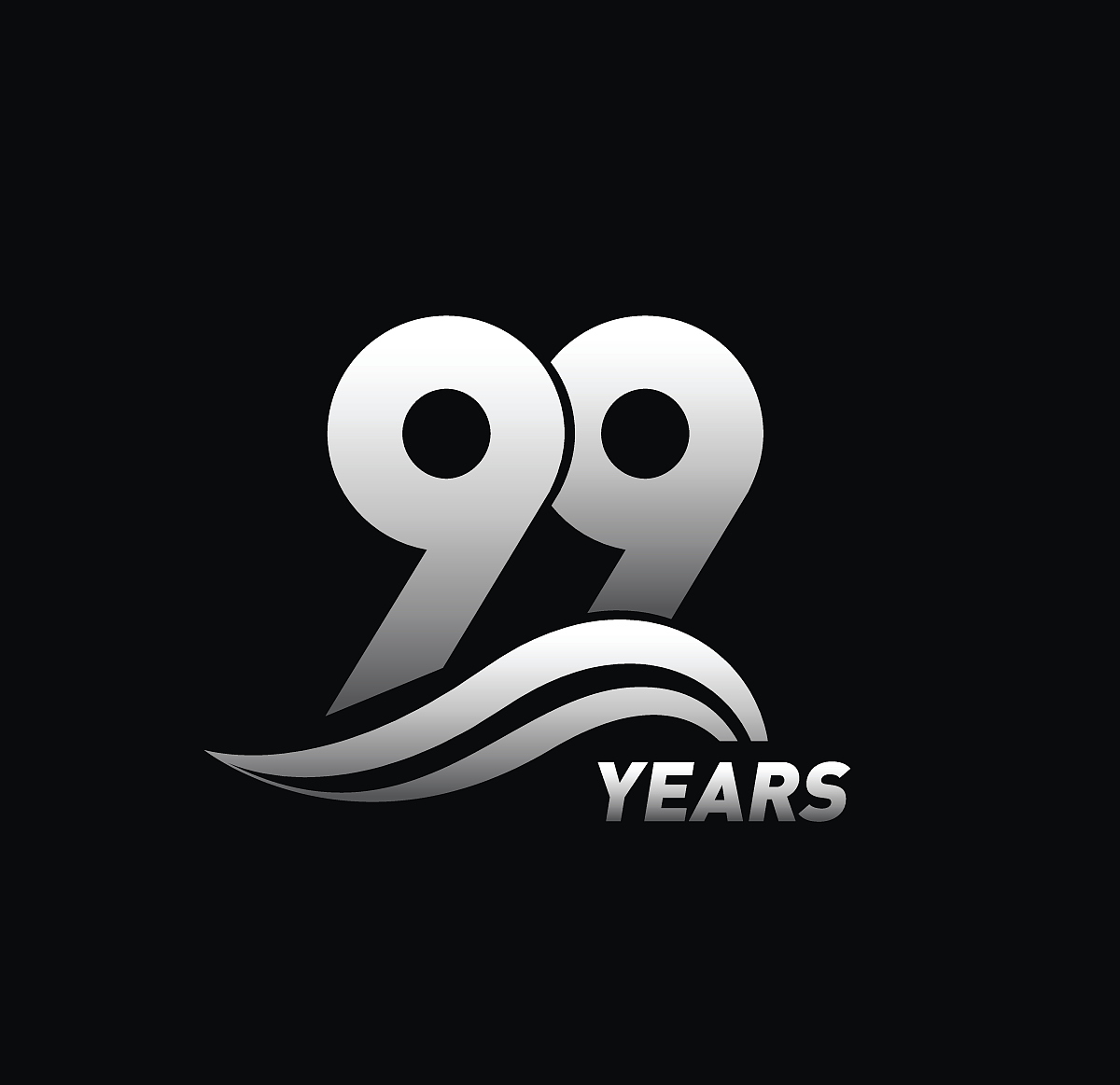 99 years anniversary celebration design