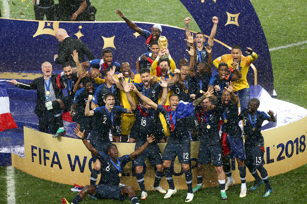 2018年世界杯：法国夺冠，精彩回顾