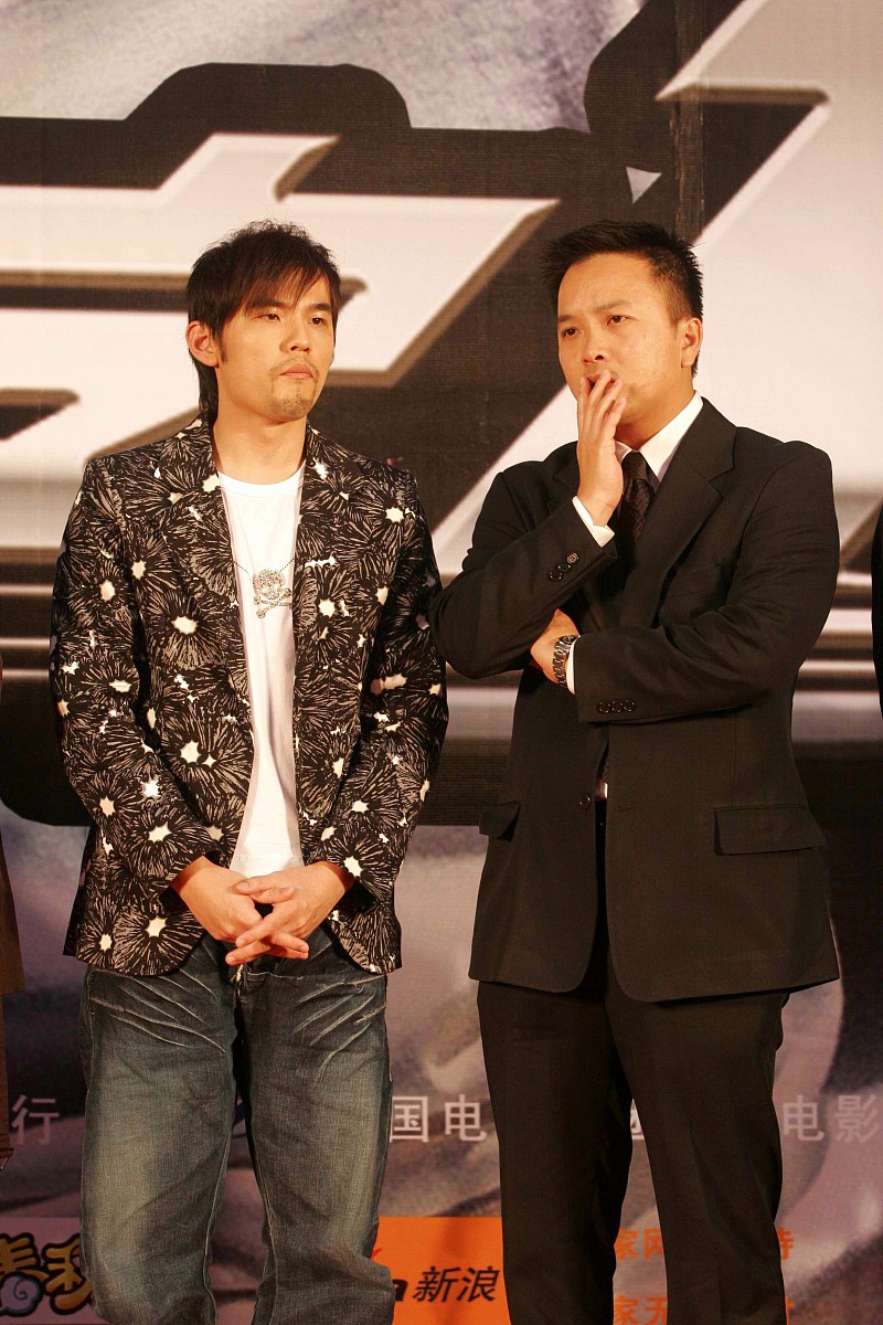 2005年6月19日晚,电影《头文字d》全球首映礼在北京君悦酒店广场,主创