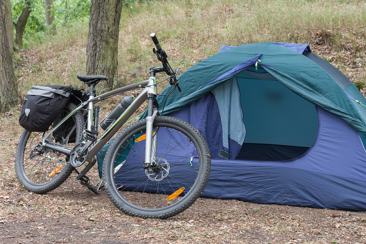 B-SOUL Mountain Bike Front Bag: Front Bike Riding Equipment - Local Shipment