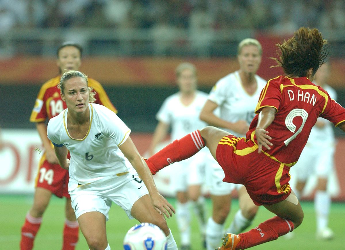 2007年9月20日,中国天津,2007女足世界杯d组比赛,中国国家女子足球队2