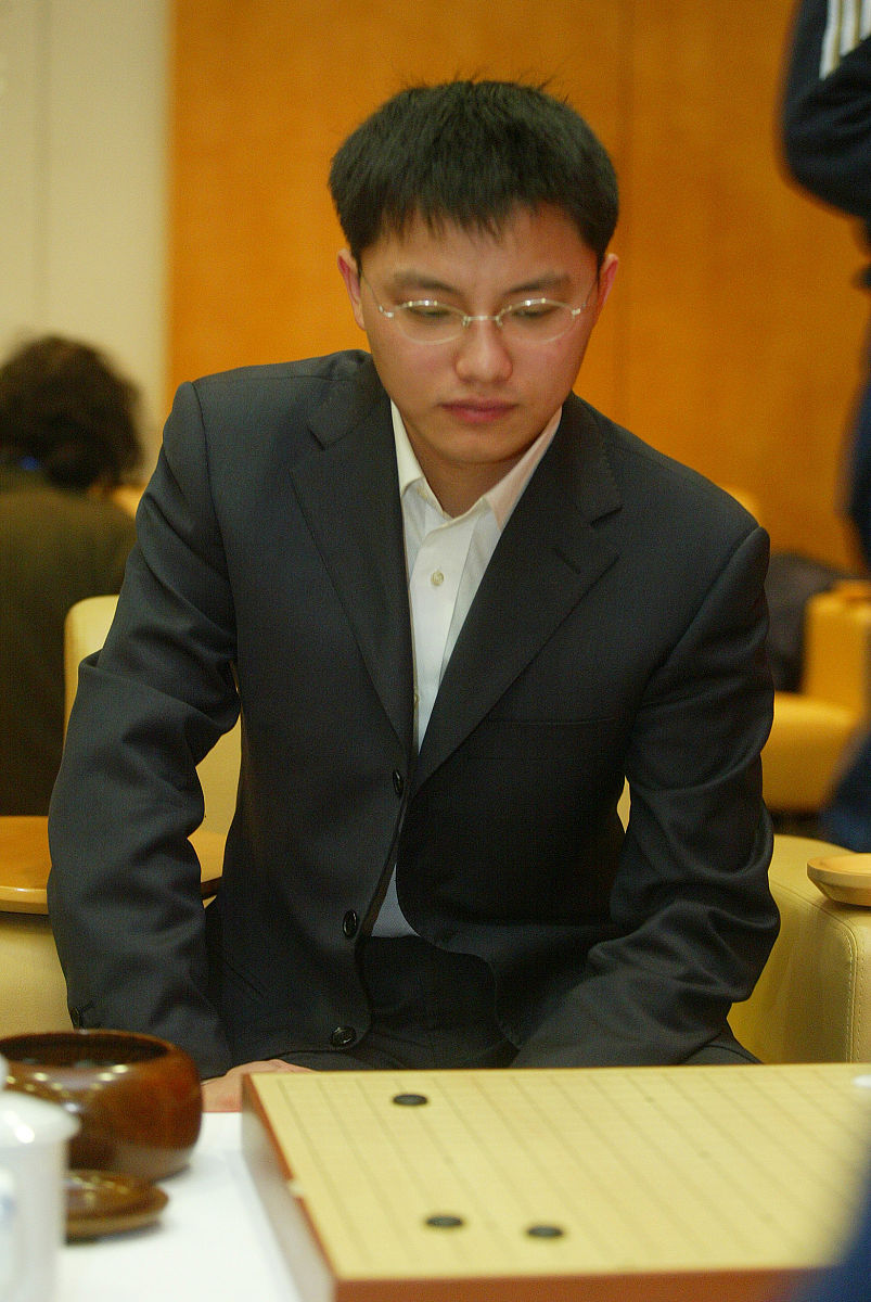 2005年12月31日,全国围棋甲级联赛,上海队主场对阵香港队.胡耀宇+++_+