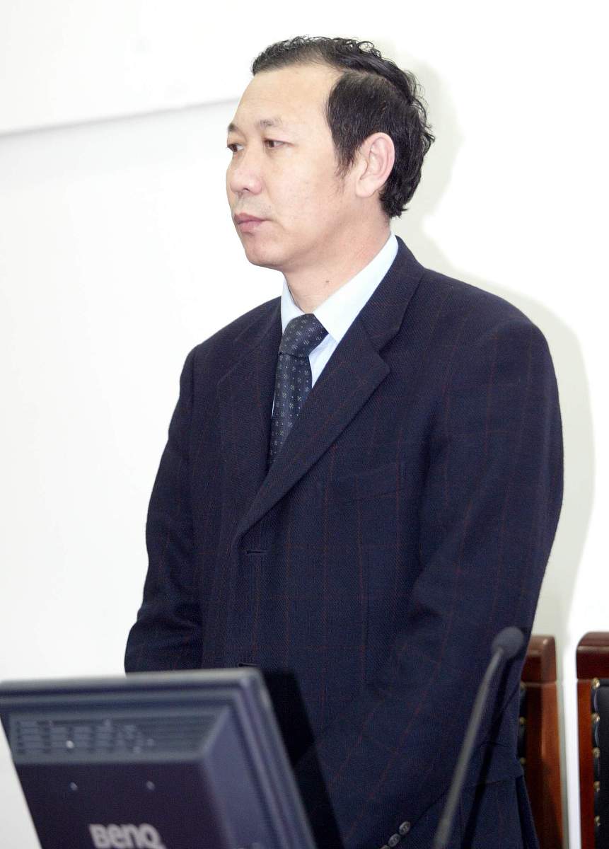 2004年11月10日上午,曲乐恒张玉宁车祸案在沈阳市中级人民法院进行二