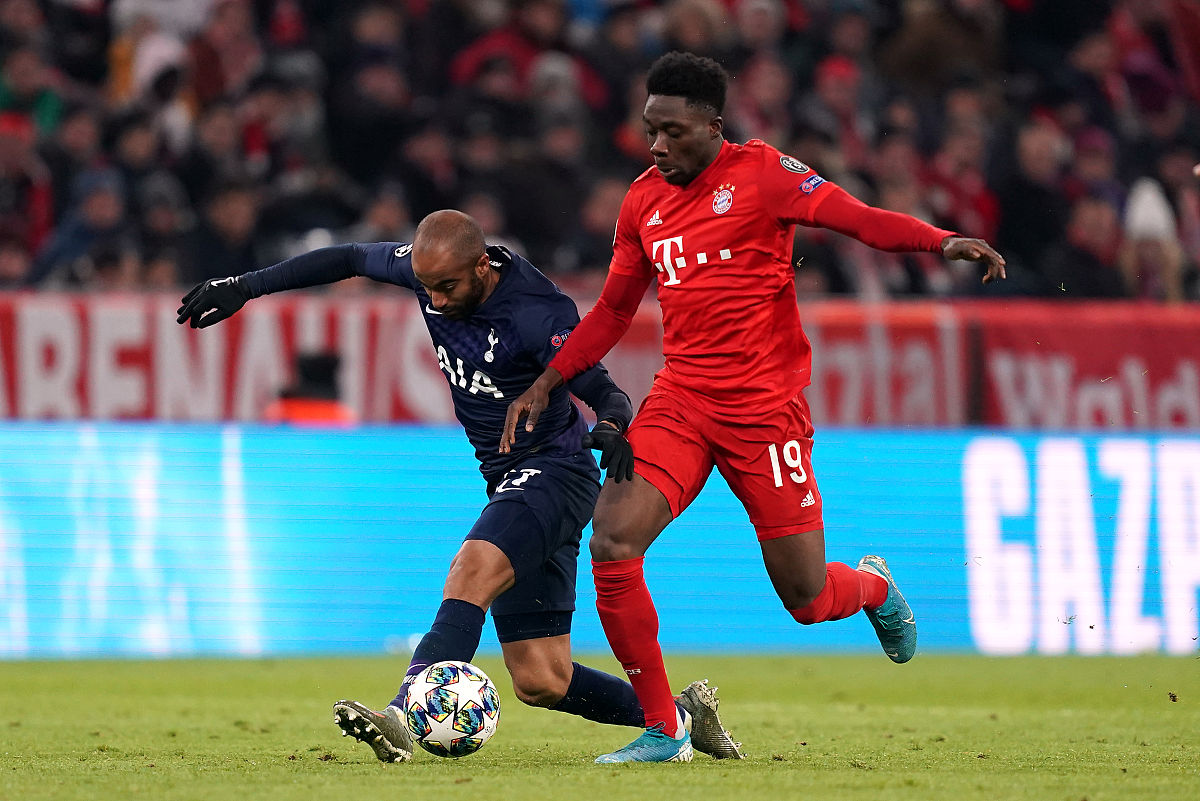 2019年12月11日,德国,19/20欧冠小组赛b组,拜仁慕尼黑3-1热刺.bayern 
