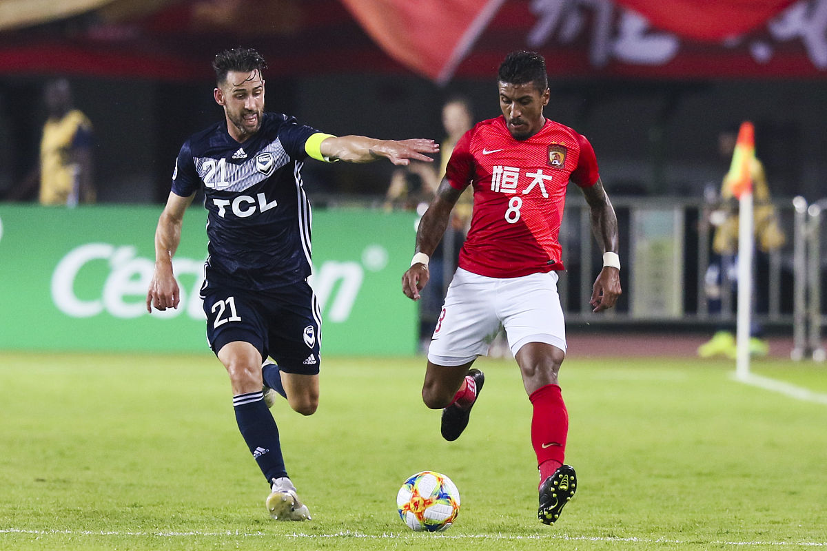 2019年4月10日,广东广州,2019亚冠小组赛f组,广州恒大淘宝4-0墨尔本胜