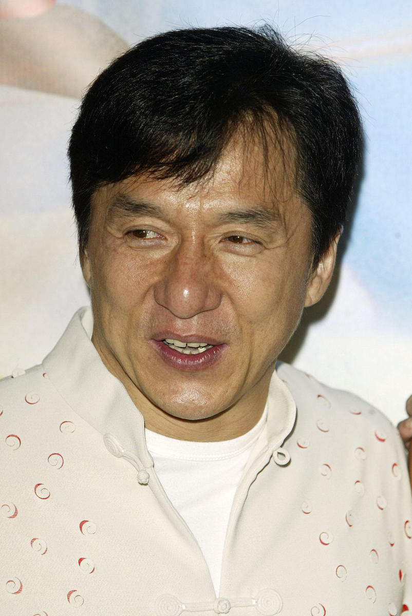london - june 22:  (uk tabloid newspapers out)  actor jackie cha