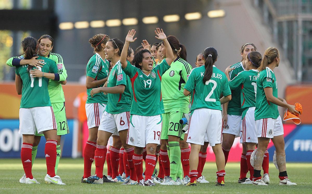 2011年6月27日,德国沃尔夫斯堡,2011女足世界杯b组,墨西哥vs英格兰.**