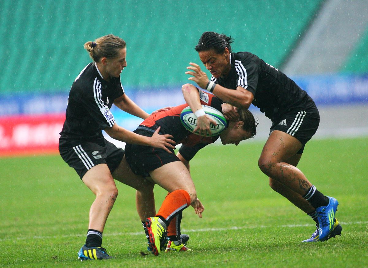 2013年3月30日,广州,2013世界女子七人制橄榄球赛,新西兰20-5荷兰.***