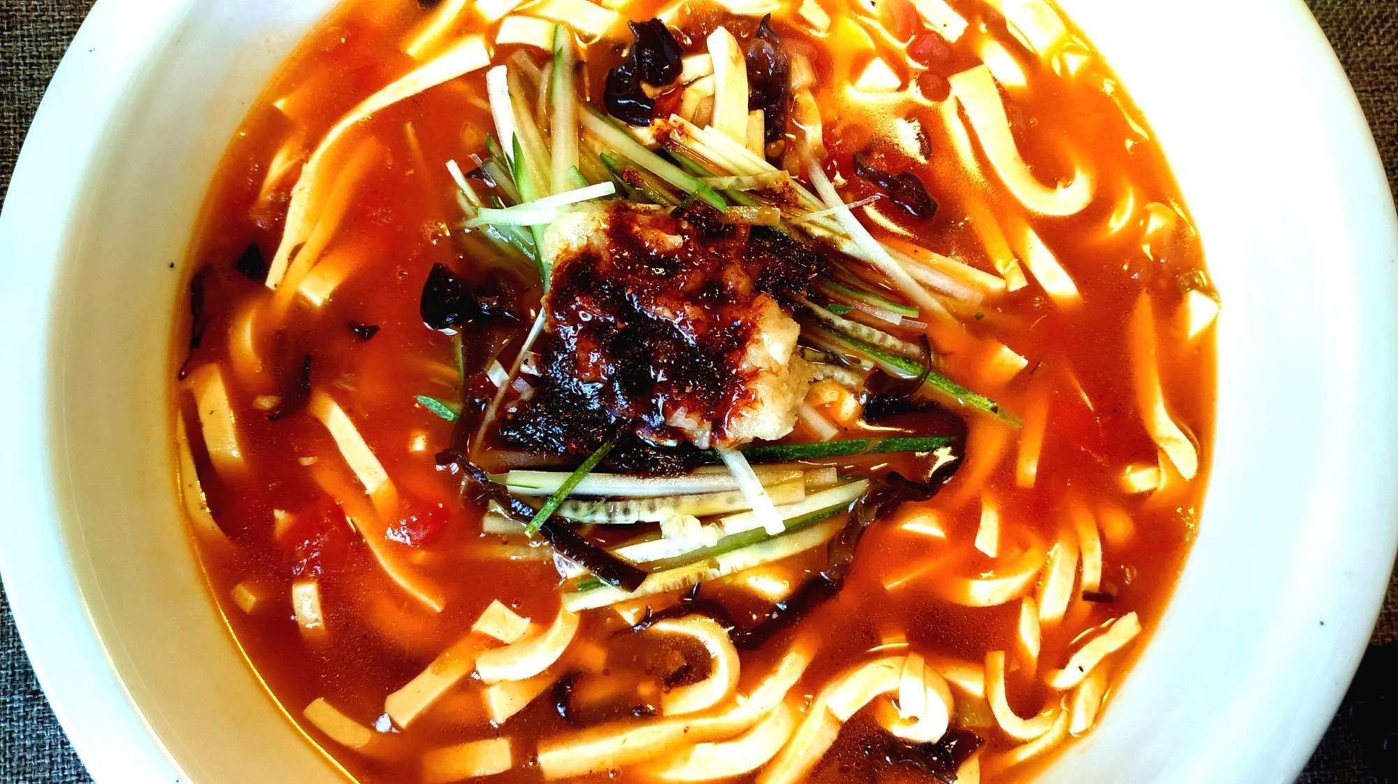 美味酸辣家常豆腐羹,做法简单易学,好吃还养胃,老人孩子都喜欢
