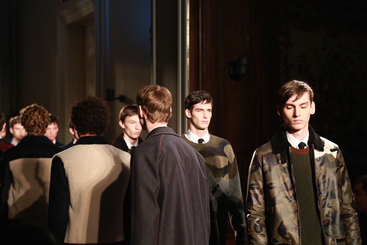 2015年1月22日讯,巴黎,当地时间21日,2015巴黎男装周(秋冬):valentino