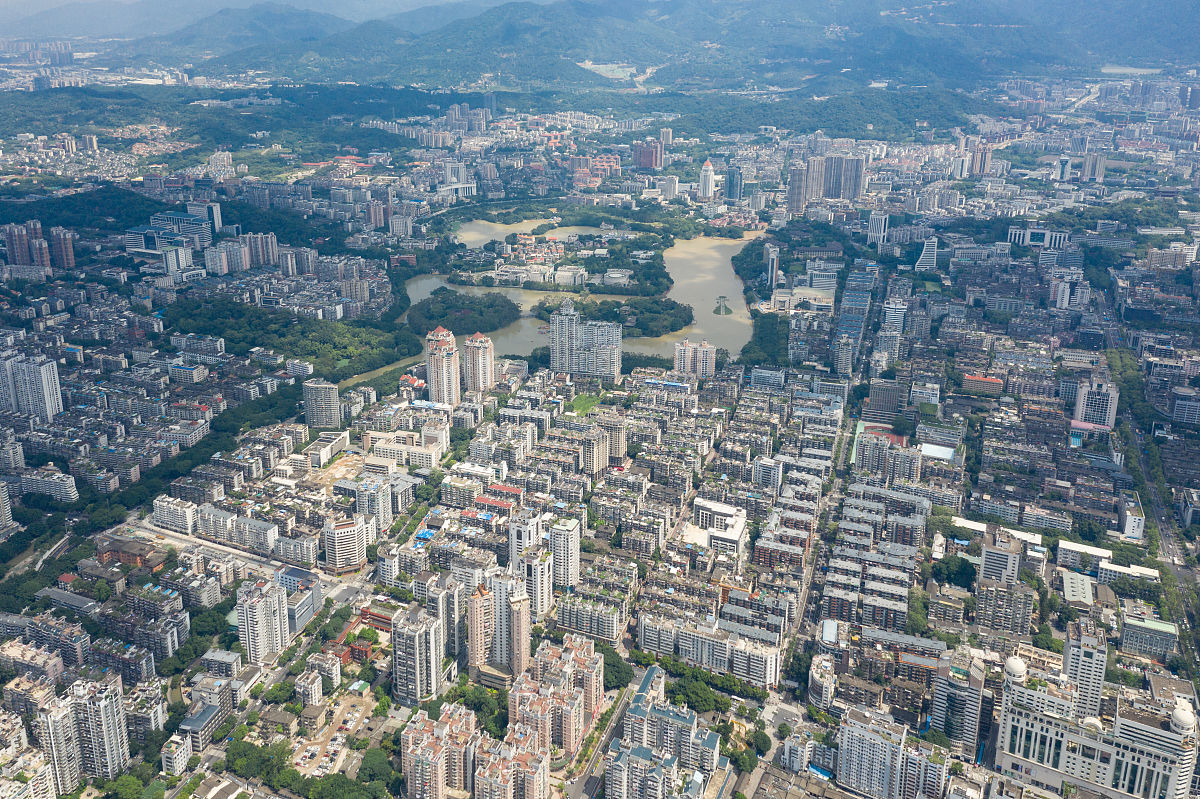 2019年6月15日,福建福州,城市风光.