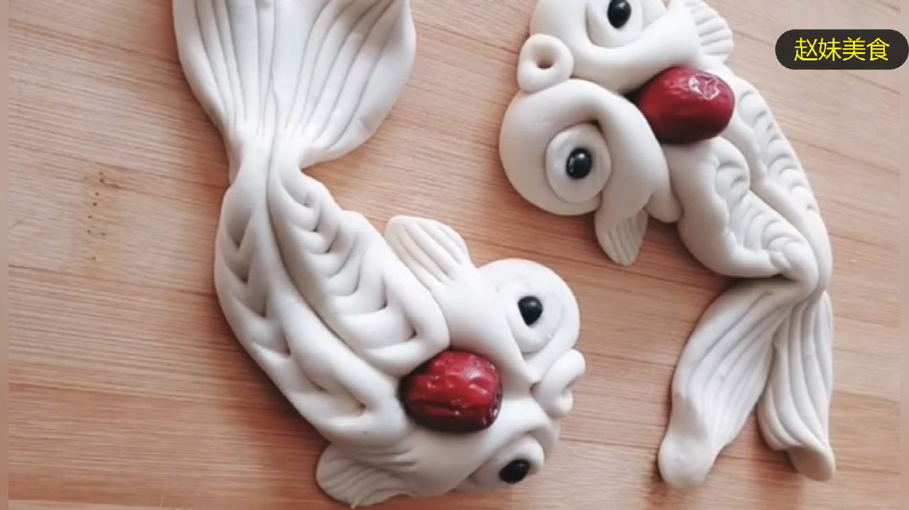 卡通花卷家常做法,花样新颖,手法简单