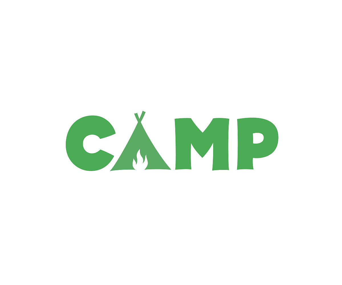 camp vector sign