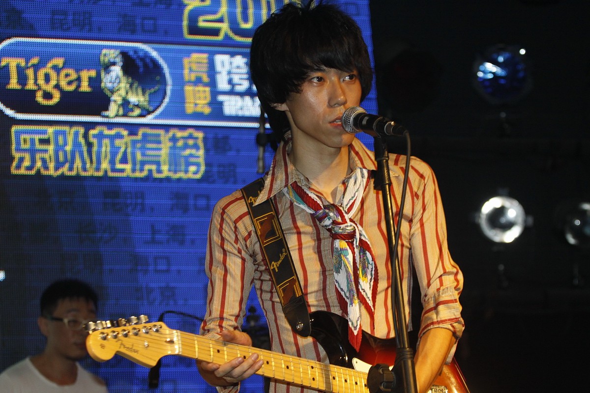 2011年7月31日,北京,由某牌子啤酒主办的"虎啤跨艺界乐队龙虎榜"第二