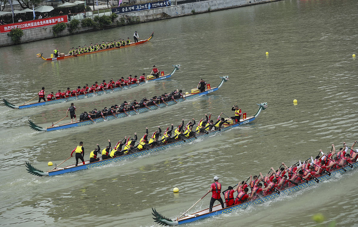 亚运点燃温州龙舟魂：千年商港乘风破浪向未来