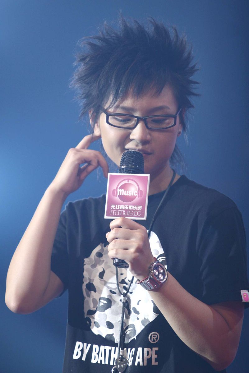 2006年9月9日,北京,周笔畅录制m-music音乐现场节目现场.+++_+++周笔