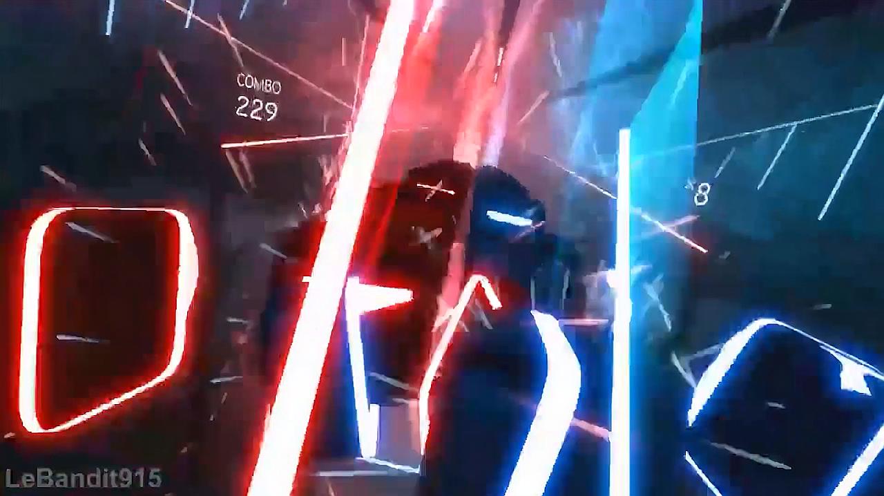 [图]Beat Saber:大神极限演绎《初音未来的消失》,跪着看完