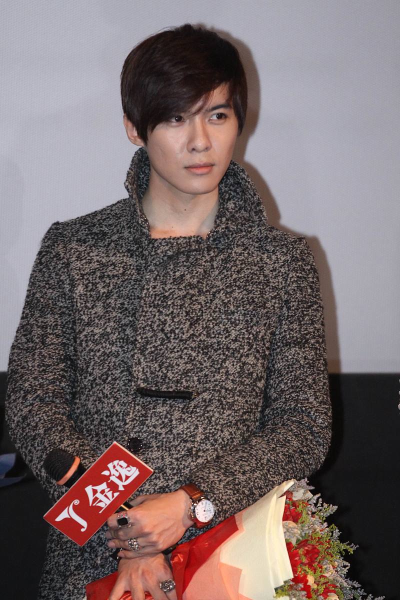 2013年02月24日,北京,电影《午夜微博》影迷见面会.***_***唐禹哲+++_