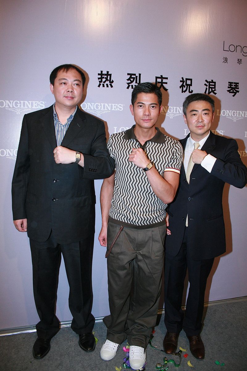 2007年8月3日,北京,郭富城在北京王府井出席某手表新品北京发布会.+++