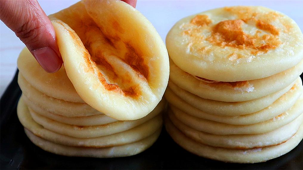 教你最简单的家常饼做法,掌握2个小技巧,香甜柔软,凉了不硬