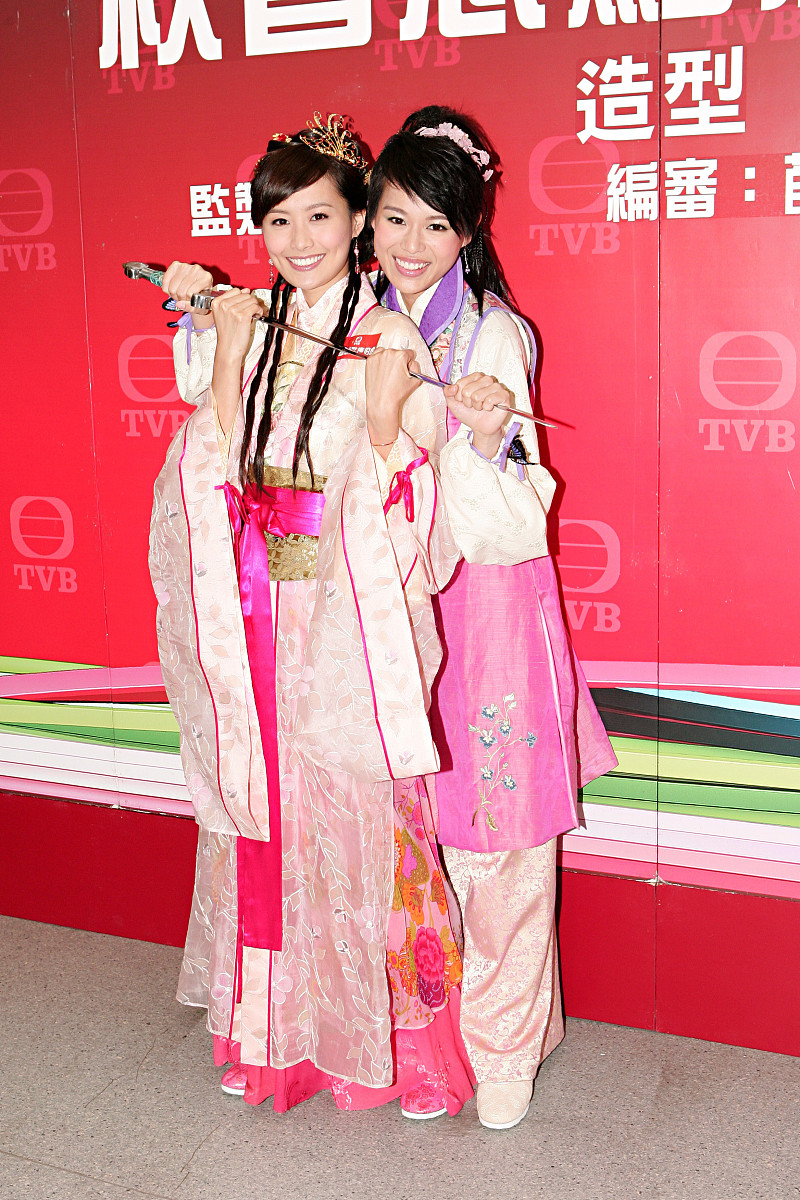 2008年10月15日,香港,20集搞笑古装剧《秋香怒点唐伯虎》试造型.胡杏