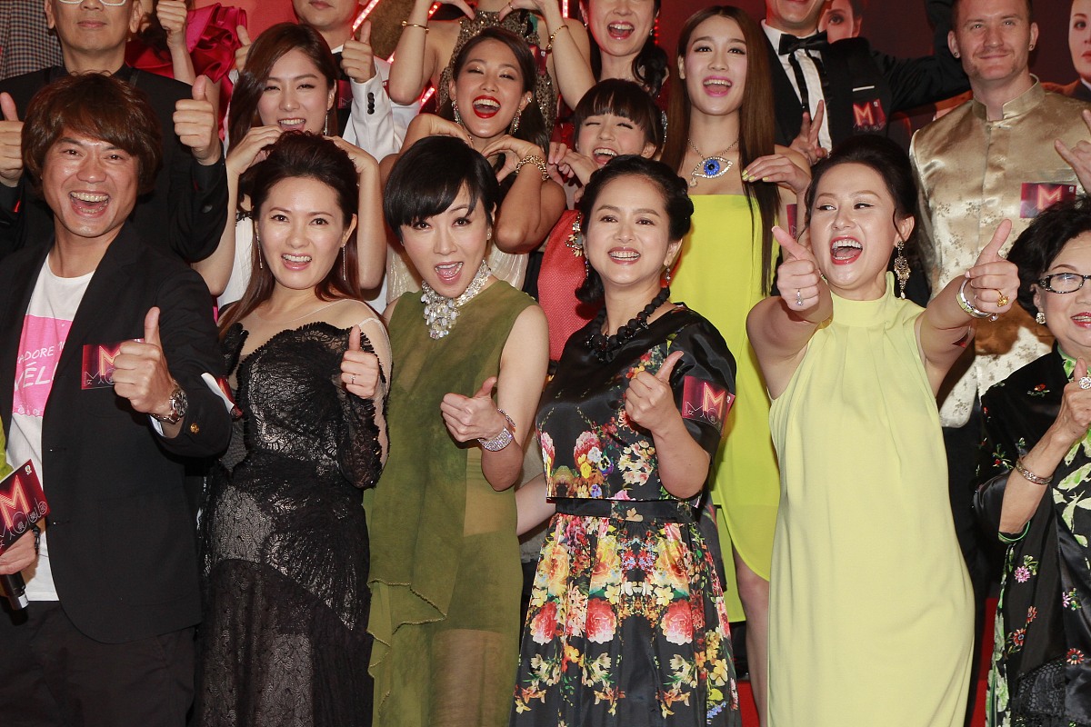 2014年4月19日,香港,无线剧集《女人俱乐部》的m club首映会.***_***