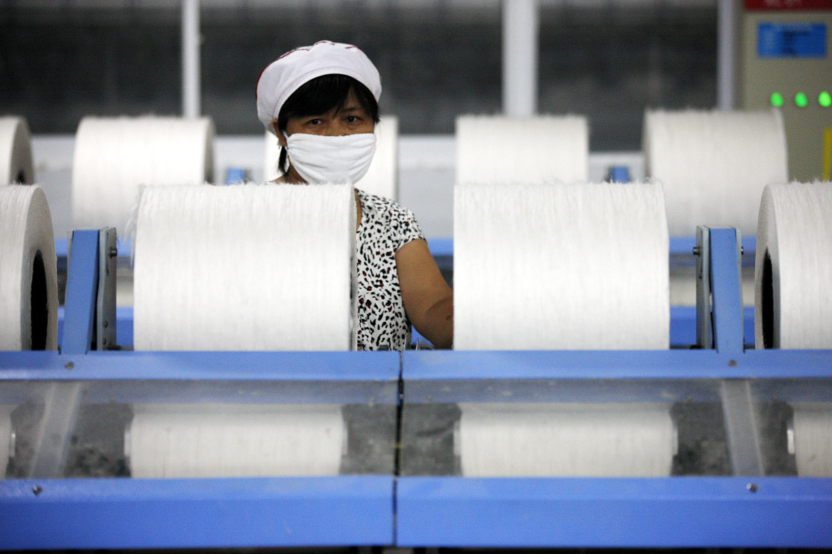 中国的纺织原料出口特点