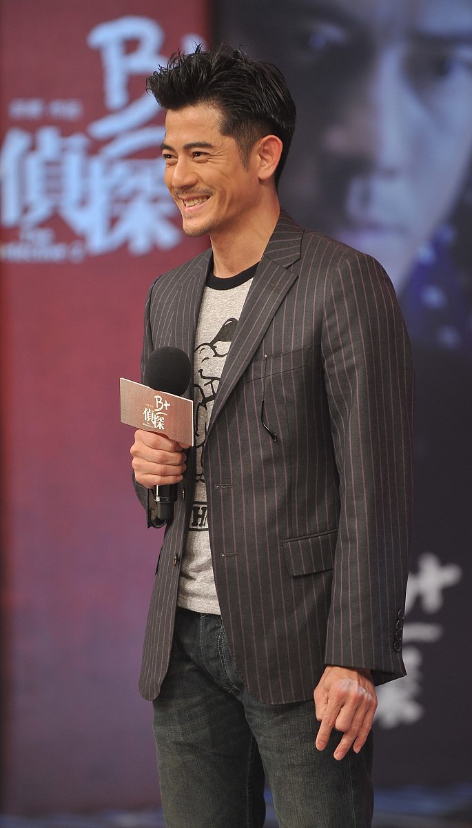 2011年3月28日,北京,电影《b+侦探》发布会举行.***_***郭富城+++_+++