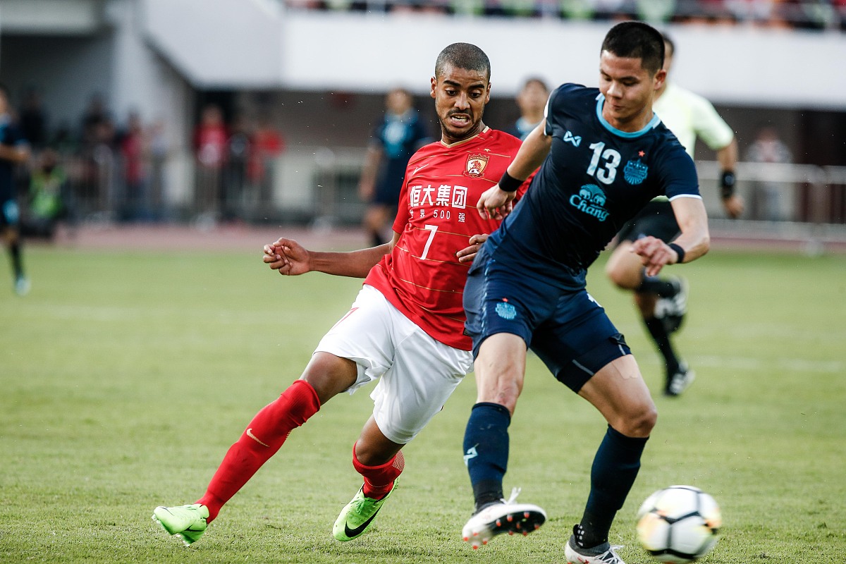 2018亚冠小组赛g组:广州恒大淘宝1-1武里南联
