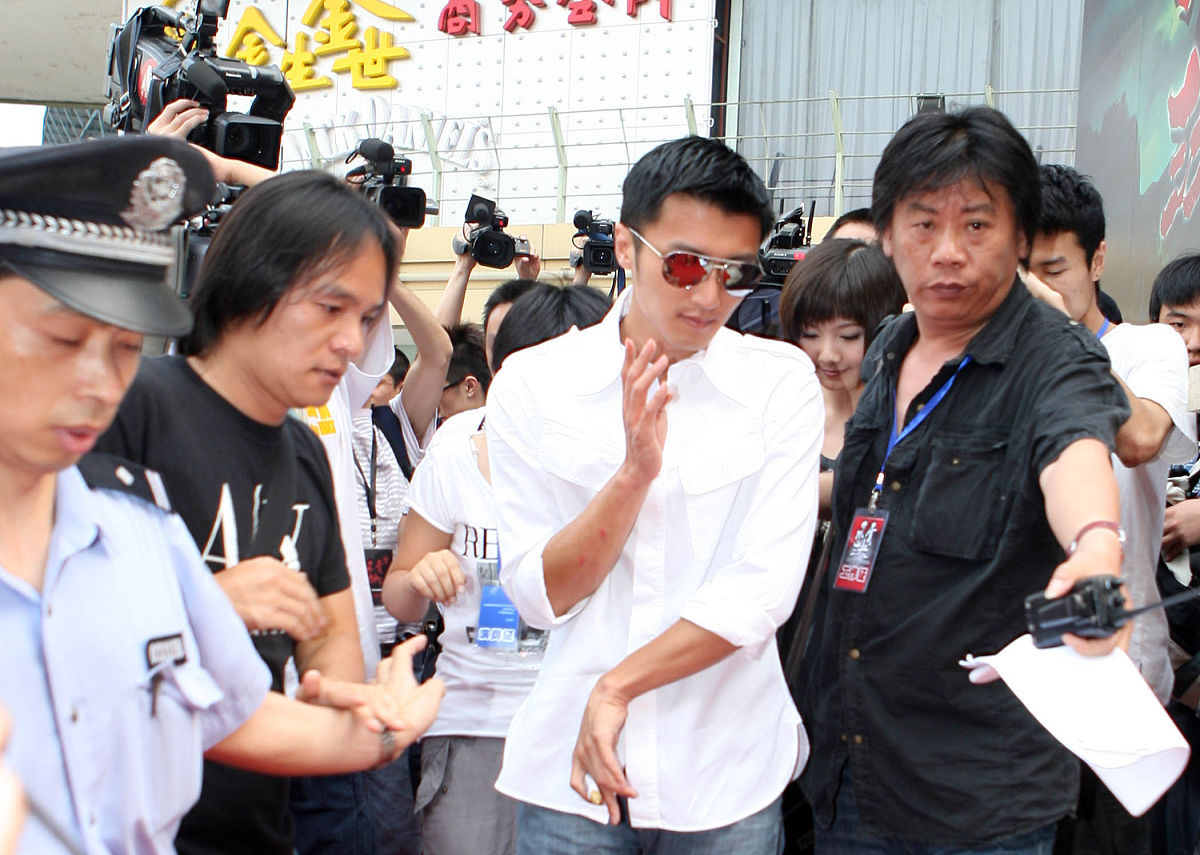 2008年7月16日,上海,动画电影《风云决》上海举办全球首映典礼.谢霆锋