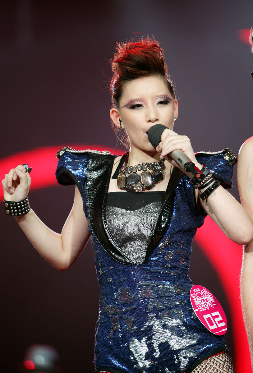 2011年8月12日,长沙,2011快乐女声全国总决赛第五场8进7晋级赛.李斯丹