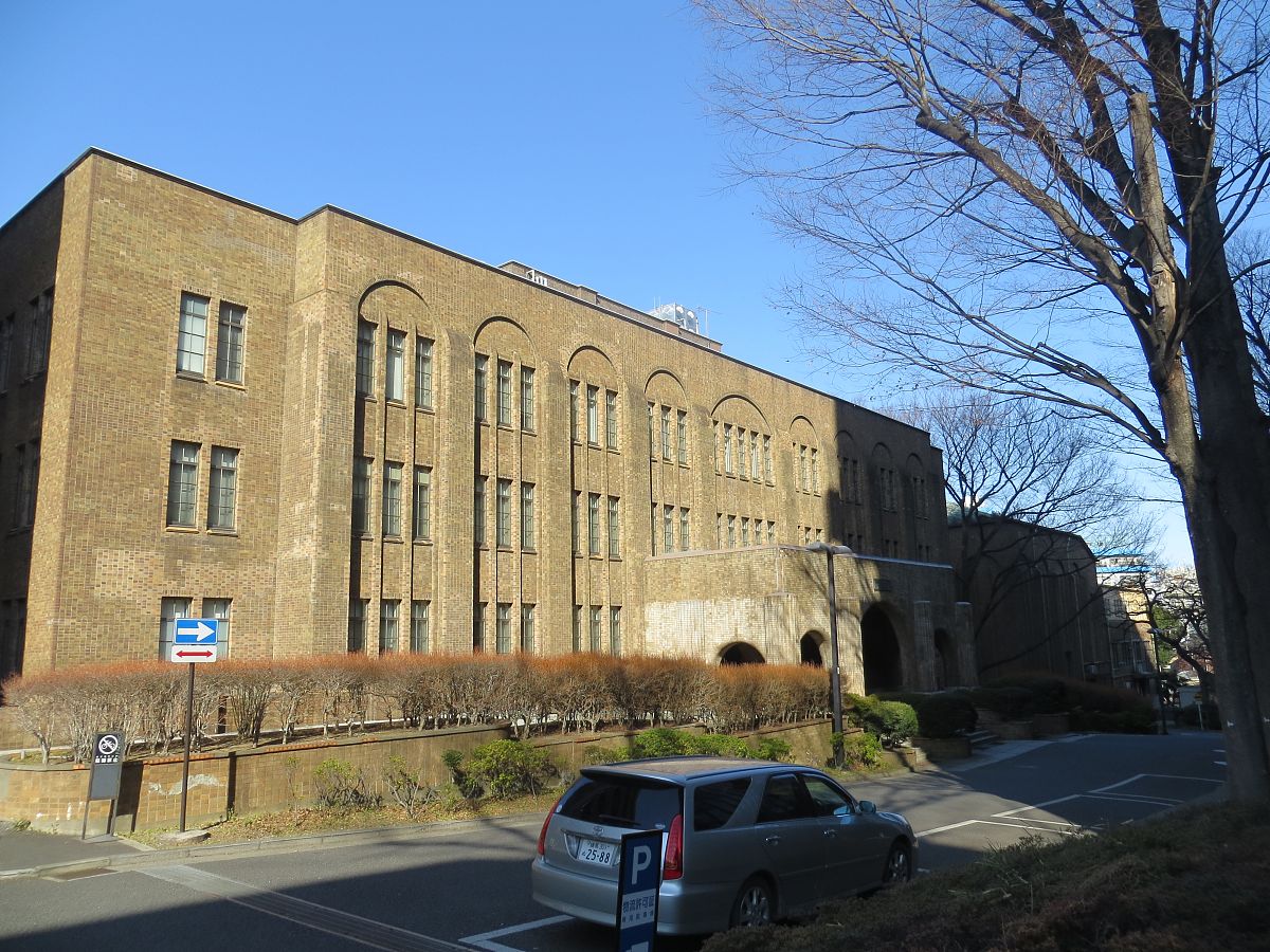 2019年2月17日,日本东京,东京大学校园.