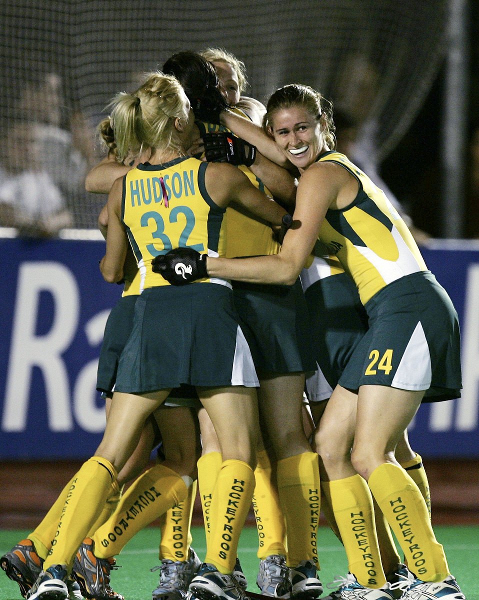 madrid, spain - october 06:  australian players celebrate after 