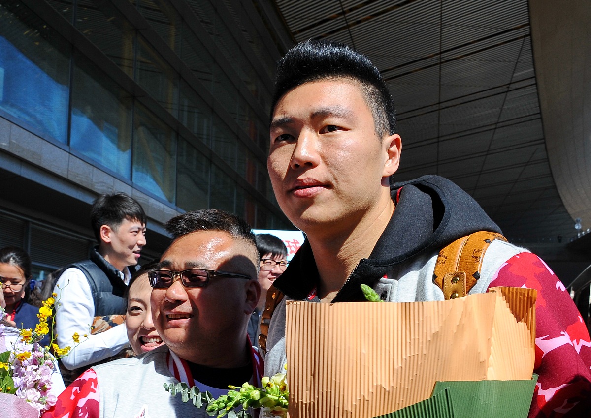 2015年3月23日,北京首都机场,14/15cba总决赛,北京首钢成功卫冕得胜还