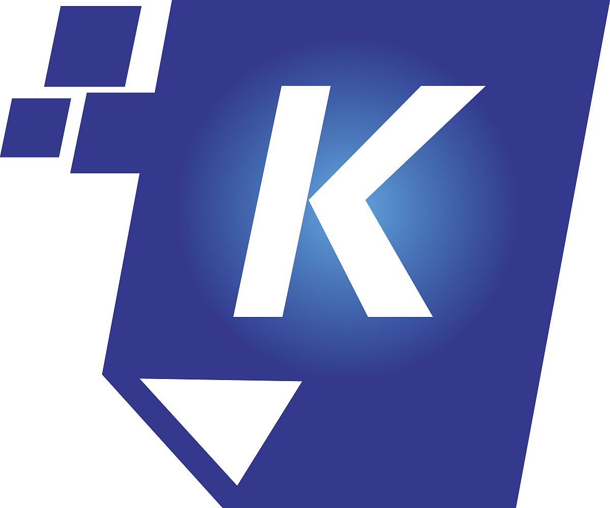 digital paper initial k