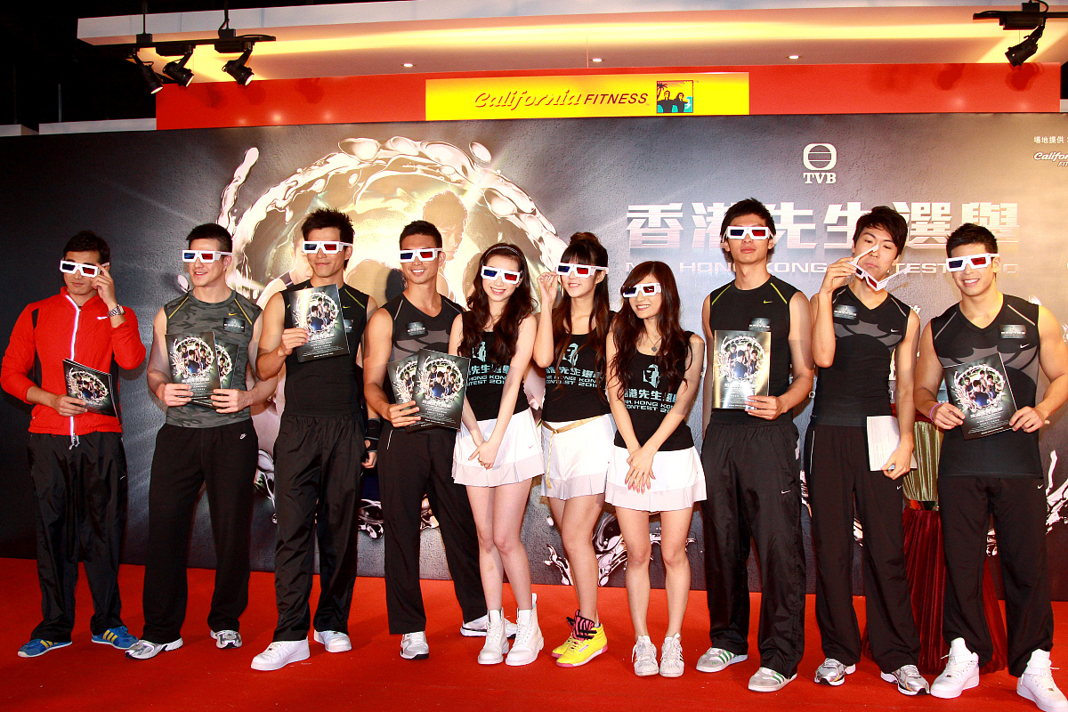 2010年6月8日,香港,2010香港献声选举记者会.***_***+++_+++香港先生,