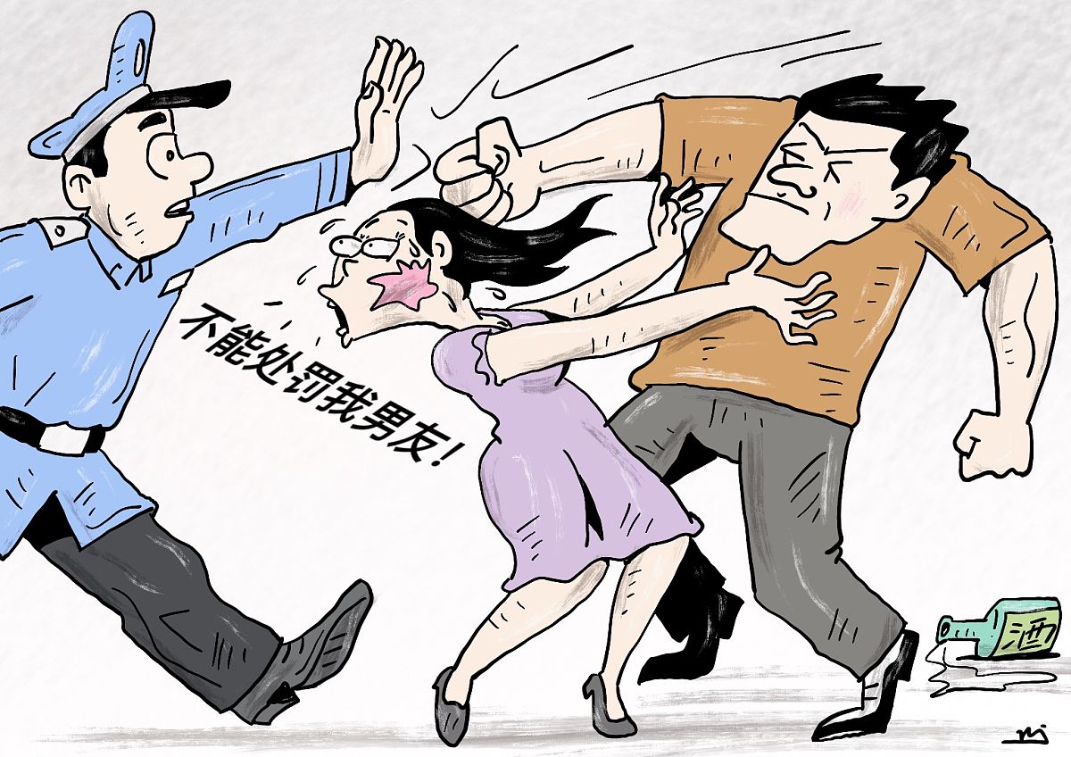 女朋友经常打我怎么办